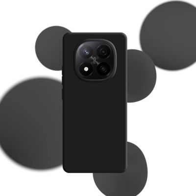 13. 3mk Silikonhülle für Xiaomi Redmi Note 14 Pro+ - Schwarz