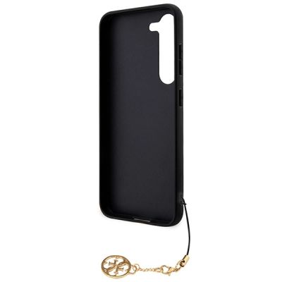 7. Guess 4G Charms Collection Hülle für Samsung Galaxy A35 – Schwarz