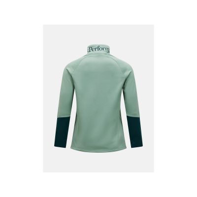 2. PEAK PERFORMANCE W Rider Essentials Midlayer Zip Jacke für Damen, Grün