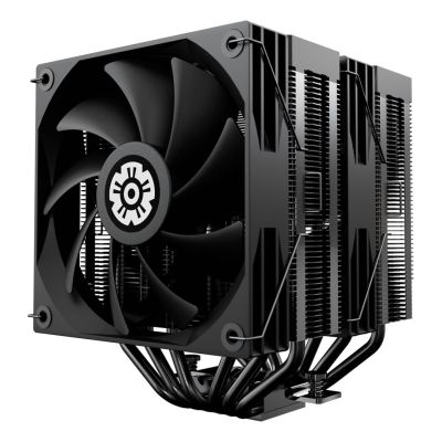 Enermax ETS-TD60D Computer-Kühlsystem Prozessor-Luftkühler 12 cm Schwarz