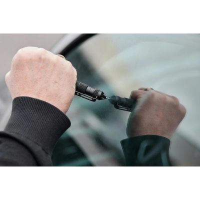 5. Kubotan GUARD Tactical Pen mit Glasbrecher (YC-008-BL)