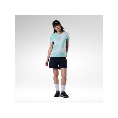 6. ROSSIGNOL W Sapa Ultra Tee Damen-T-Shirt Weiß Grün