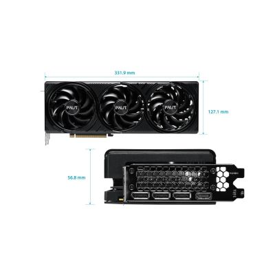 10. Palit RTX 5080 Infinity 3 OC 16 GB GDDR7 HDMI 3xDP