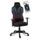 23. Huzaro Combat 6.2 Schwarzer RGB-Gaming-Stuhl