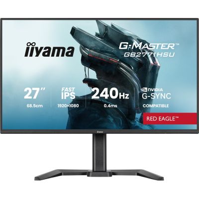 iiyama G-Master GB2771HSU-B1 27"-Flachbildschirm mit Fast-IP-Technologie
