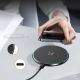 8. Wozinsky WLI-01Y 15W Qi Induktives Ladegerät mit USB-C Kabel - Schwarz