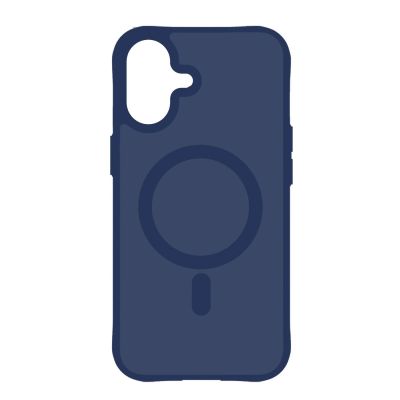 19. 3mk Smoke MagCase für iPhone 17 - Blau-Transparent