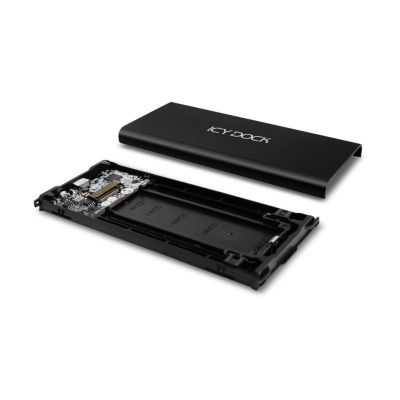 8. Icy Dock MB861U31-1M2B Festplattengehäuse SSD-Gehäuse Schwarz M.2