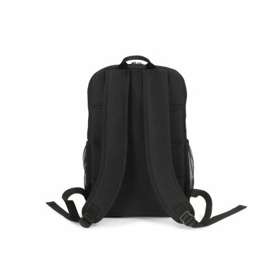 2. DICOTA D32086-RPET ONE 15-17,3" Gepolsterter Notebook-Rucksack aus Polyester und PET, Schwarz