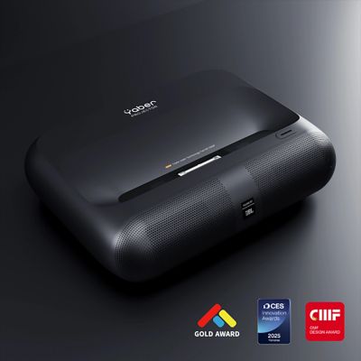 11. Yaber K300s Multimedia-Laser-RGB-FullHD-1080p-Projektor mit JBL-Lautsprechern – Schwarz