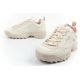 8. Fila Disruptor Damenschuhe, modische Sportschuhe, beige, bequem