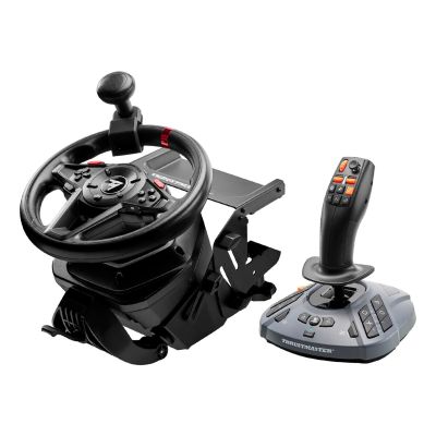 5. Thrustmaster T128 SimTask Farming Pack Schwarzes Lenkrad + Pedale + Schalthebel PC, PlayStation 4, PlayStation 5