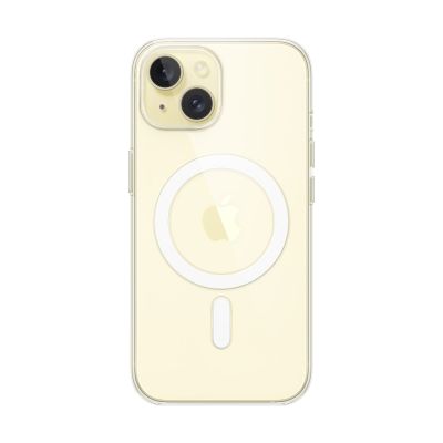 14. Apple - Rückseite für Mobiltelefone - MagSafe-kompatibel - Polycarbonat - Transparent - für iPhone 15 (MXRK3ZM/A)