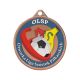 Metallmedaille mit Farbdruck LuxorJet