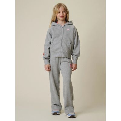 3. Mädchen-Sweatjacke mit Kapuze, Regular Fit 4F 4FJRSS26TSWSF2811-25M