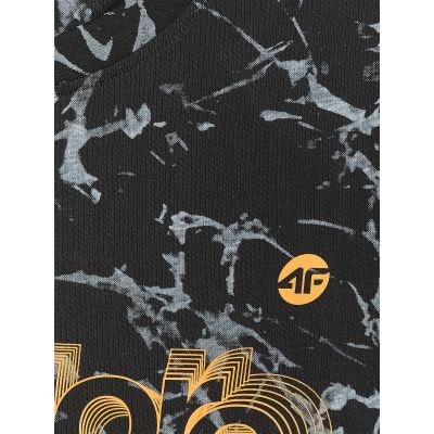 7. Herren-T-Shirt mit Aufdruck, regulär, Größe 4F 4FRAW25TTSHM3379-20A