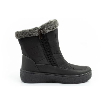 4. Easy Way Winterstiefel Schneestiefel Damen Stiefeletten isoliert modisch Reißverschluss