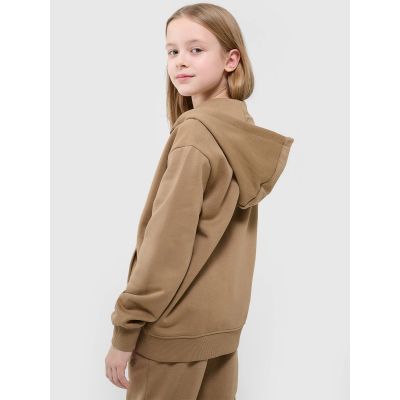 2. Mädchen-Sweatshirt mit Kapuze, 4F Junior 4FJRAW24TSWSF1830-83S