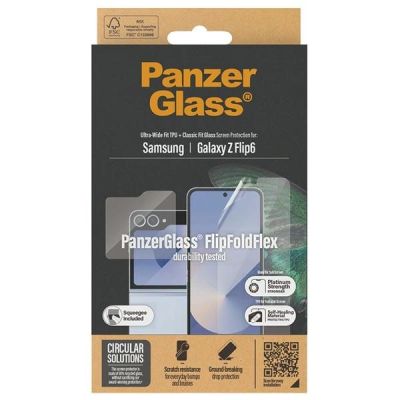 4. PanzerGlass Bundle 2in1 Folie + Panzerglas für Samsung Galaxy Z Flip 6