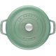 4. STAUB 40508-707-0 runder Gusseisentopf - mintgrün 6,7 l