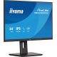 5. iiyama ProLite XB2495WSU-B1 Computermonitor 61,2 cm (24,1 Zoll) 1920 x 1200 px Full HD LCD Schwarz