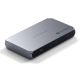 5. Satechi Thunderbolt 4 Slim Hub Pro - USB-C-Hub (DC 20V-Anschluss, USB 3.2 Gen 2-Datenanschluss, 3x Thunderbolt 4-Anschluss) (Space Grau)