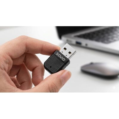 8. SAVIO USB-WLAN-BLUETOOTH-5.4-ADAPTER BT-070