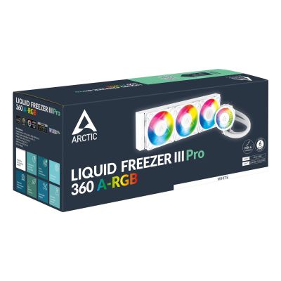 6. ARCTIC WAK Liquid Freezer Pro III 360 A-RGB Flüssigkeitskühlung (Weiß)