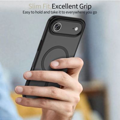 4. Tech-Protect MagMat MagSafe Case für iPhone 17 Air - Mattschwarz