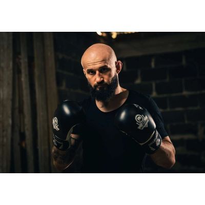 18. 10oz Boxhandschuhe - Klassisch Weiß - Origin Series