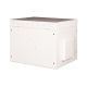 2. Digitus 19" 7HE Wand-Netzwerkschrank 600x450 mm, Volltür, grau, ungeteilt, montiert, IP55, 100 kg