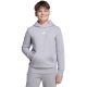 4. adidas Essentials Hoodie für Kinder, grau, JV9995