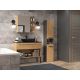 3. Badezimmerschrank NEL I 31x30xH174 anthrazit/artisan