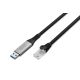 2. Digitus USB-A - RJ45 Ethernet-Kabel, 1 Gbit/s, 15 m