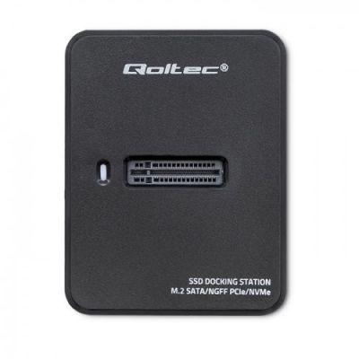 8. QOLTEC SSD-Dockingstation M.2 SATA/PCIE | NGFF/NVME | USB 3.1