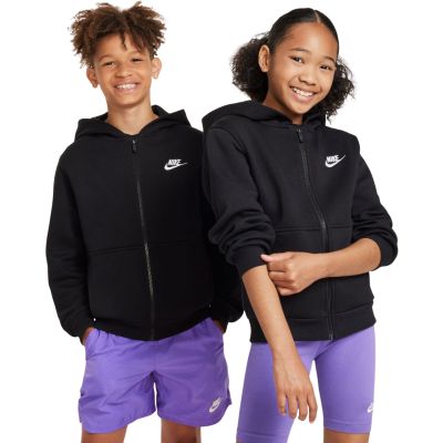 Nike Sportswear Club Fleece Kinder-Sweatshirt Schwarz FD3004 010