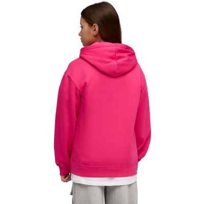 4. Puma ESS Hoodie mit zentriertem Katzenlogo für Kinder, Fuchsia, 692973, Größe 59