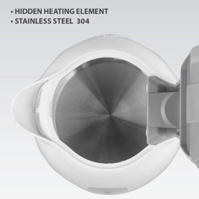 3. Elektrischer Wasserkocher 1L 1100W MR-012-GREY MAESTRO