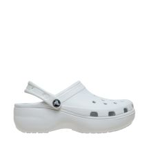 Crocs Classic Platform Damen-Clogs Off-White 206750 1NK