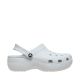 Crocs Classic Platform Damen-Clogs Off-White 206750 1NK