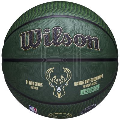 6. Wilson NBA-Spielersymbol Giannis Antetokounmpo Basketball WZ4006201XB 