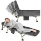 7. Deluxe-Urlaubs-Klapp-Campingbett 190 x 64 x 30 cm