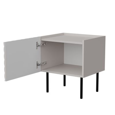 2. Nachttisch 2-teilig LUCCA 47x40x52 Kaschmir
