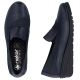 3. Damen-Keilschuhe aus Leder, marineblau, Rieker L5356-14