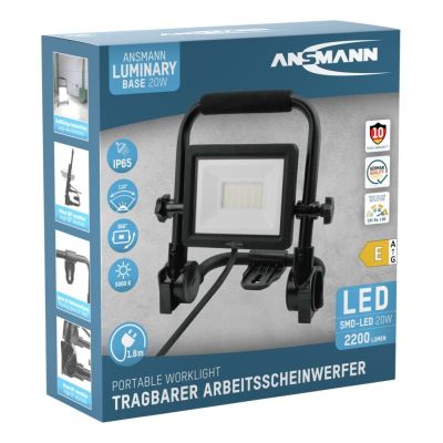 15. Ansmann FL20W-AC Schwarze LED 20W