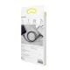 10. Baseus Cafule USB-A / Lightning 2.4A QC 3.0 Kabel 0,5 m - Schwarz und Rot