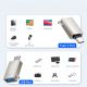 6. Joyroom S-H151 USB-C (männlich) / USB-A (weiblich) Adapter mit Lanyard-Öse – Silber