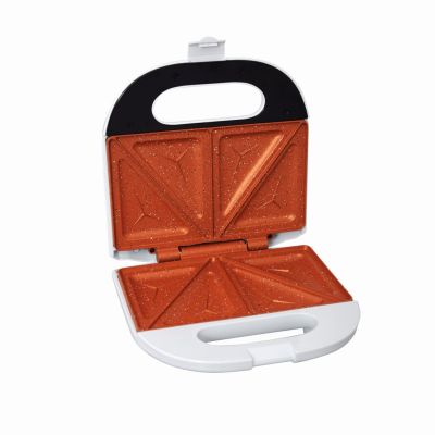 6. ELDOM SANDWICHMAKER ST11B RUDDY 750 W WEISSE KERAMIKPLATTEN