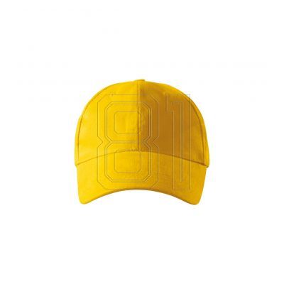 4. 6P Malfini Cap MLI-30504 Gelb