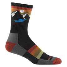 Darn Tough Sunset Ridge Micro Crew Leichte Wandersocken 6111-N-7009 Forest